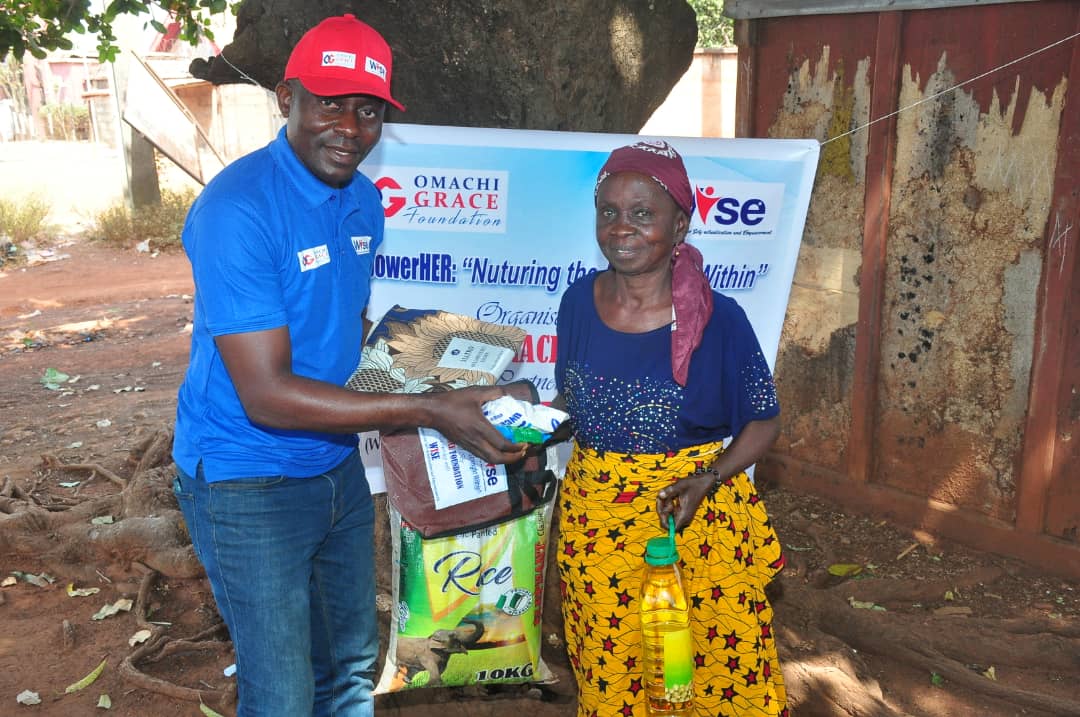 Supporting Widows with Food and Clothing Donations in Otukpo